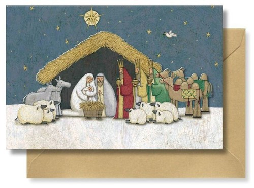 Box nativity scene holy - box, of