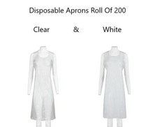 ~ Roll of 200 Aprons Plastic