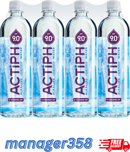 Alkaline ionised spring water - alkaline,
