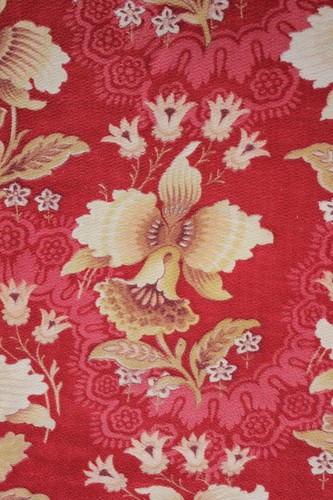 Fabric antique french red - fabric,