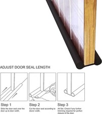 SUL Under Door Draft Stopper, Bottom Seal,Soundproof, Reduce Noise