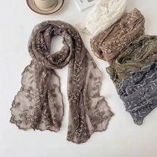 Retro Women's Lace Scarf