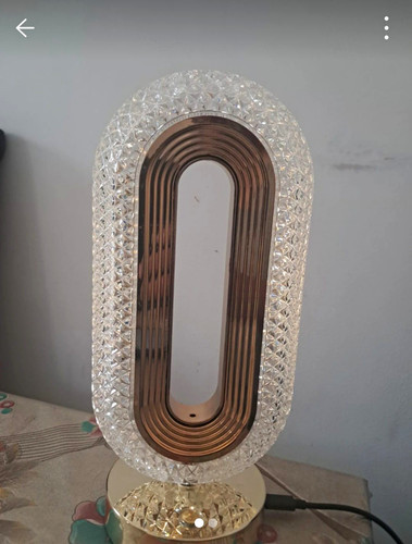 Modern led table lamp crystal - modern,