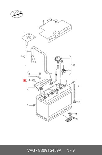 Audi fv battery - audi,