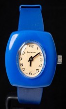 Lucerne oval dial blue case - dial,