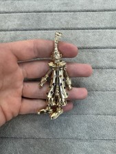 9ct Gold Clown Pendant