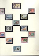 BRITISH VIRGIN ISLANDS 1956