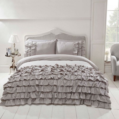 Flamenco ruffle grey single - flamenco,