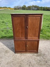 Victorian Mahogany Cupboard / Victorian Linen Cupboard
