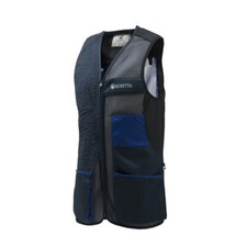 Beretta Mens Uniform Pro 20 20 Shooting Vest Skeet Blue Total Eclipse Gun Range 