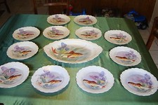 ANTIQUE LIMOGES FLAMBEAU HAND
