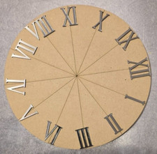Clock Roman Numerals 25mm-