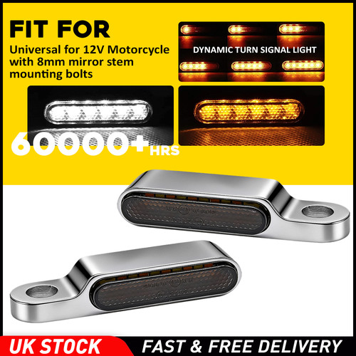 Sequential amber drl 8mm - amber,