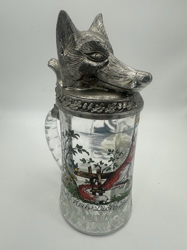 Vintage german fox - fox, beer