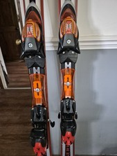 Skis With Bindings, Poles And Bag