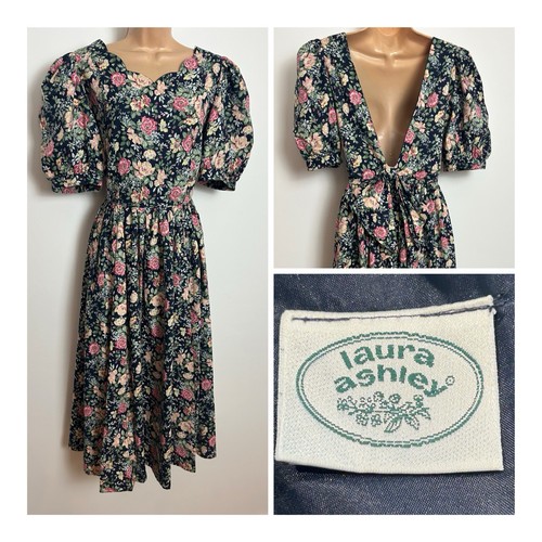 Vintage 80s laura ashley - laura, dark