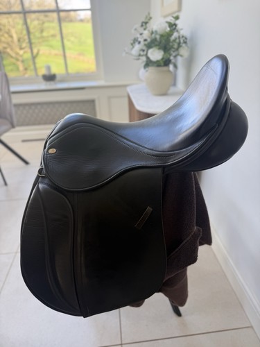 Kes english leather saddle - leather,
