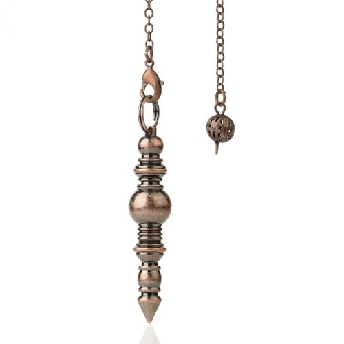 Metal dowsing pendulum healing - metal,