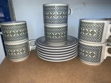 Hornsea Pottery Mug And Saucer