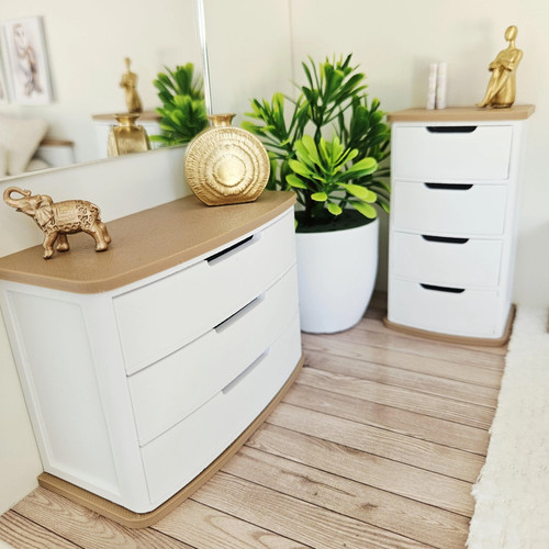 Modern curved chest drawers - curved, of