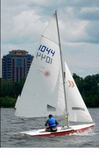 Laser sailing dinghy - 2,
