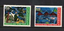 R4441   Venezuela   1969   art  Children's paintings   2v.   MNH
