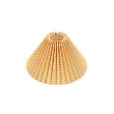 DIY Pleated Lampshade Table