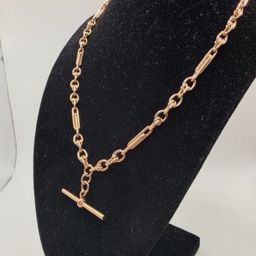 9ct gold fancy link chain - fancy,