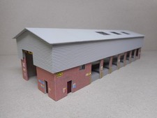 N Gauge Industrial Building