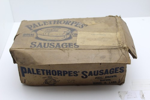 Antique palethorpes sausages - palethorpes,