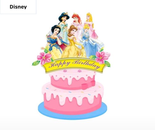 Cake topper cupcake disney - topper,