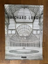 Richard Long - Madrid - 1986 Exhibition Poster - PALACIO DE CRISTAL