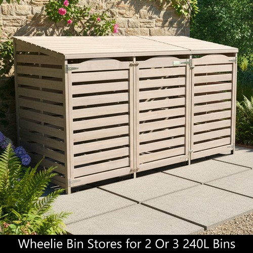 Wheelie bin storage unit - storage,