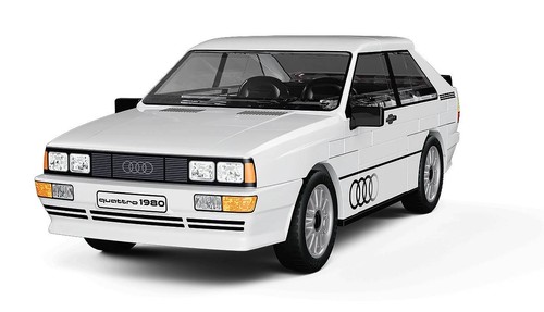 Cobi 24665 white audi quattro - 24665,
