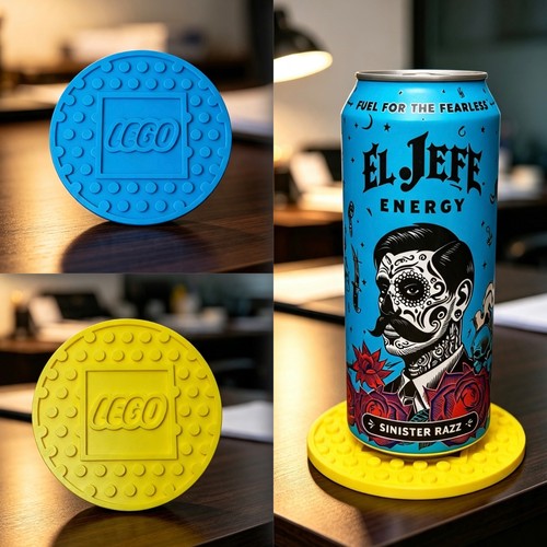 Lego themed coaster - themed,