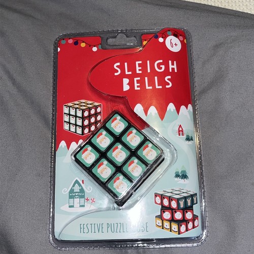 Sleigh bells festive puzzle - sleigh,