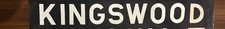 1969 Bristol area Bus blind destination - Kingswood