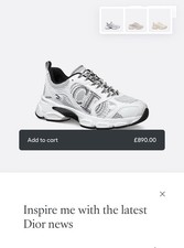 Dior Chrono Leather & Mesh Sneaker Women’s EU 36.5 UK 4