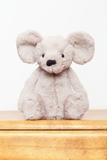 Jellycat Medium Bashful Beige Mouse (nwot)