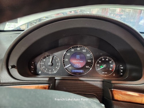 Speedometer cluster 211 type - speedometer,