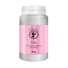 Non-edible Cake Lace Silver Decorative Metallics Lustre Dust 28.3g