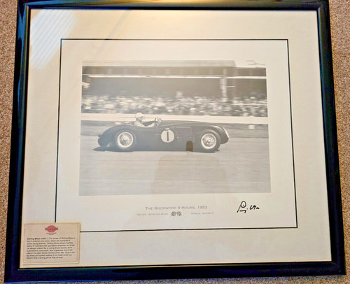 Stirling moss framed print