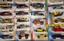 HOT WHEELS CARS #7 - ONLY PAY ONE POSTAGE CHARGE - SELECT YOUR CARS