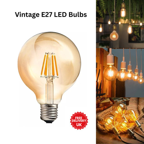 Vintage edison led light - 8w,