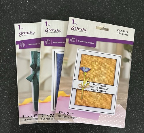 1pc embossing folders - 3x,