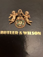 VINTAGE BUTLER AND WILSON BROOCH, RARE