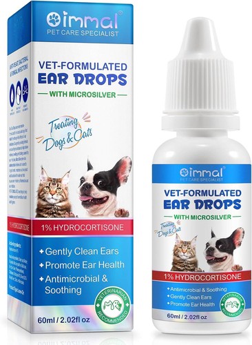 Dog ear drops infection - dog,