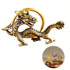 Bronze Dragon Sculpture
