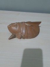 Oriental female face wooden - female,