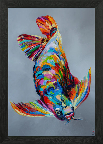 Arowana framed wall - arowana,